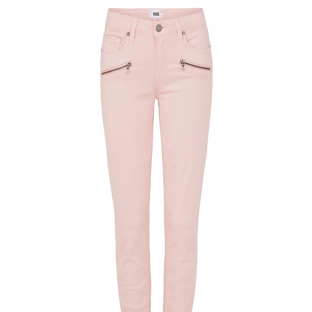 Jane Zip Cropped jeans by Paige